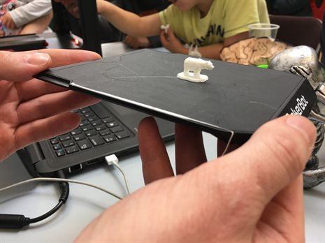 3D print of a polar bear