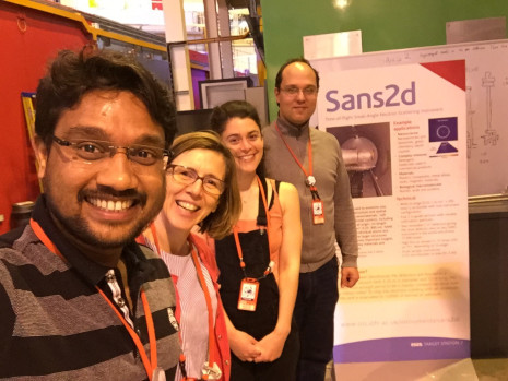 Group photo of visitors
